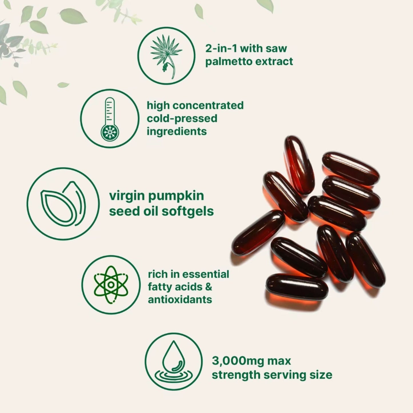 Pumpkin Seed Oil Capsules