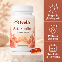 Capsules molles d'astaxanthine pure