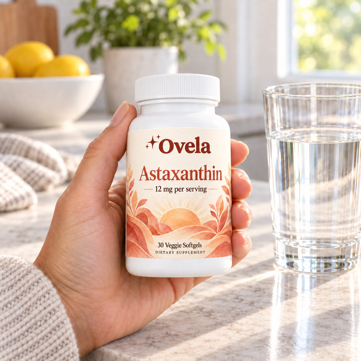 Capsules molles d'astaxanthine pure