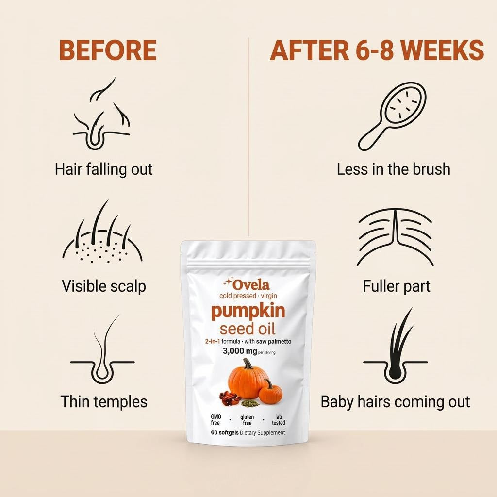 Pumpkin Seed Oil & Saw Palmetto Capsules