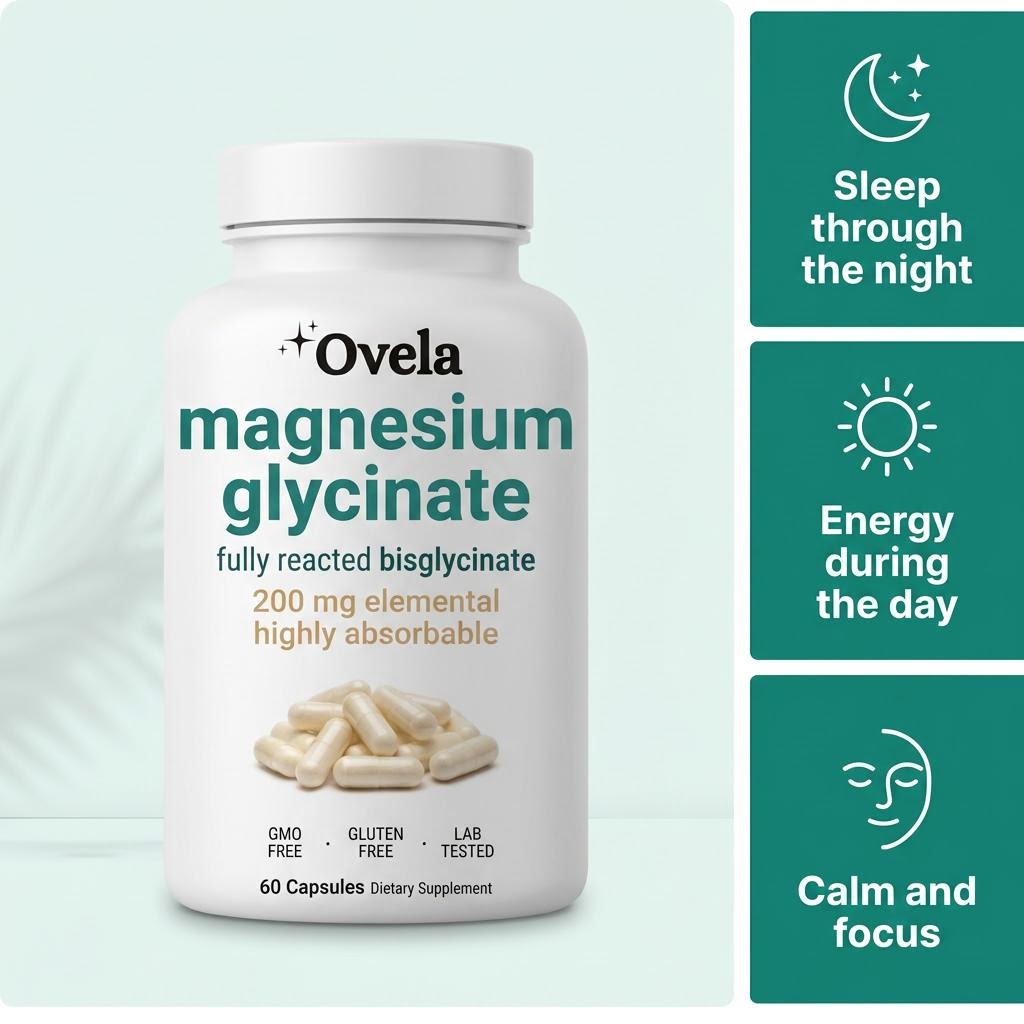 Magnesium Glycinate – Sleep & Energy