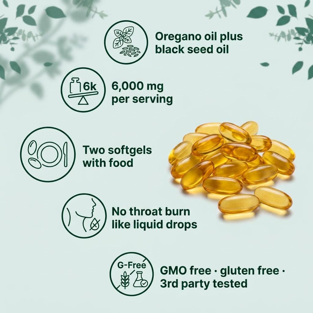 Oil of Oregano Softgels