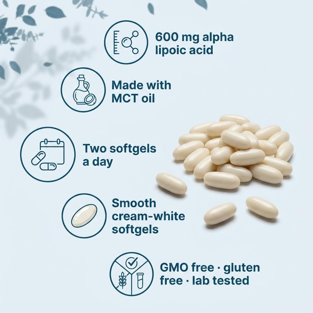 Alpha Lipoic Acid Softgels