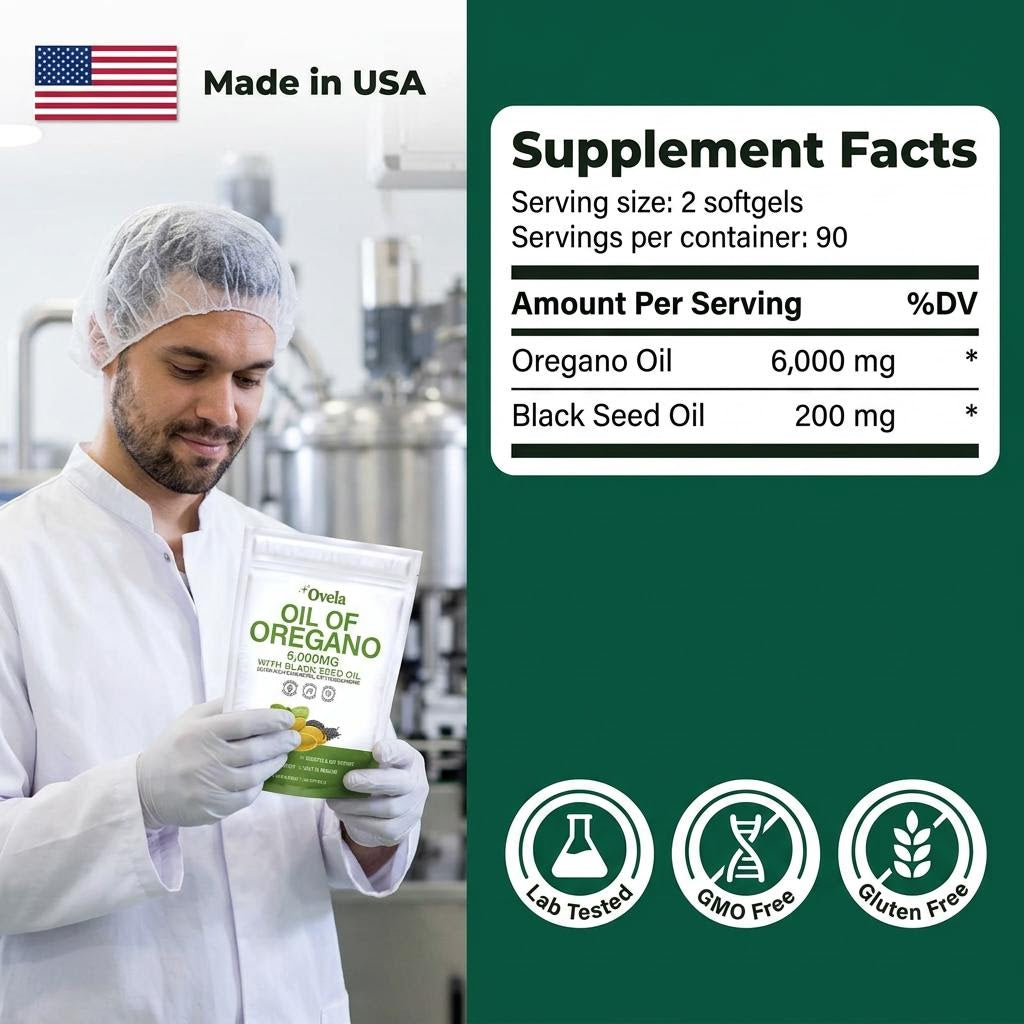 Oil of Oregano Softgels