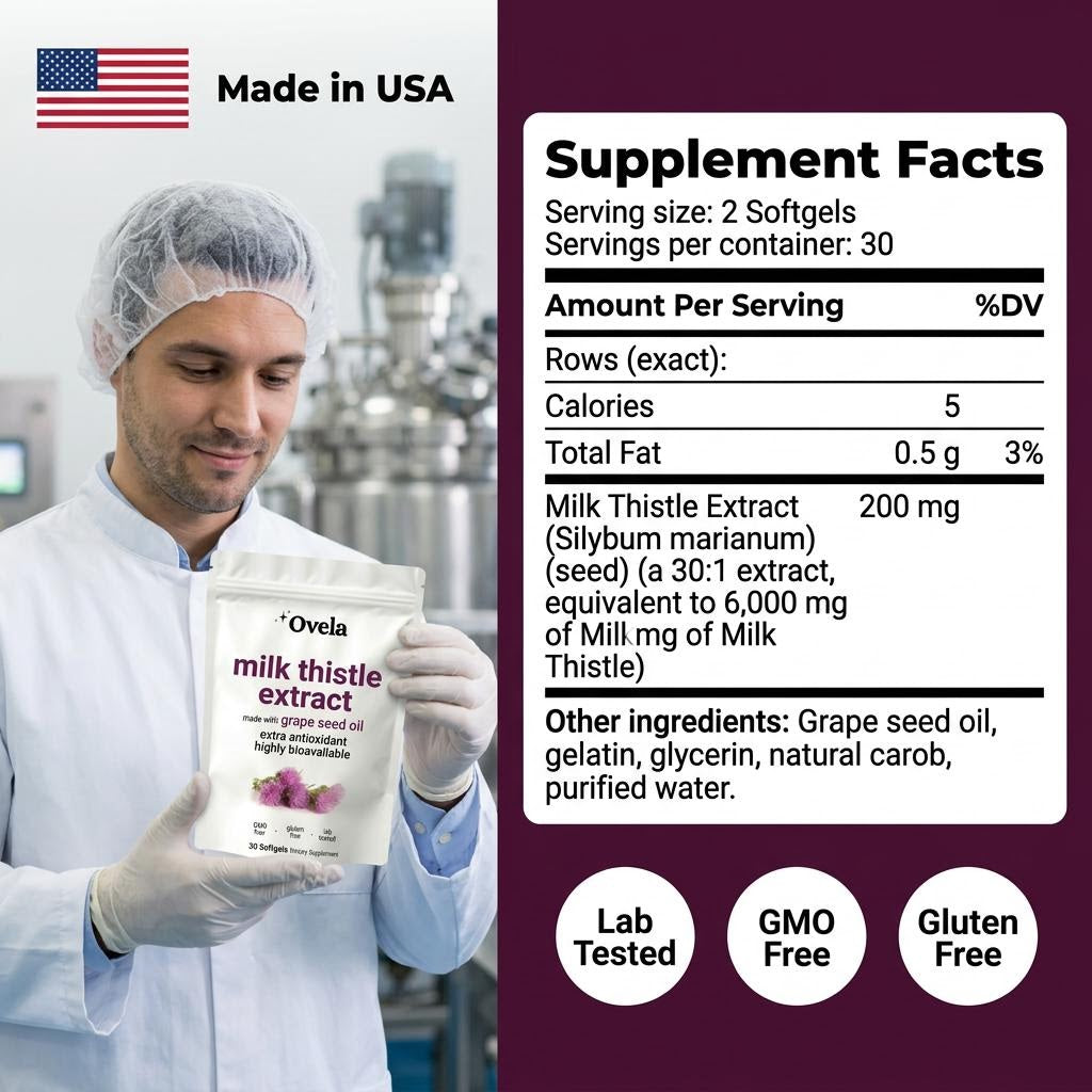 Premium Milk Thistle Softgels