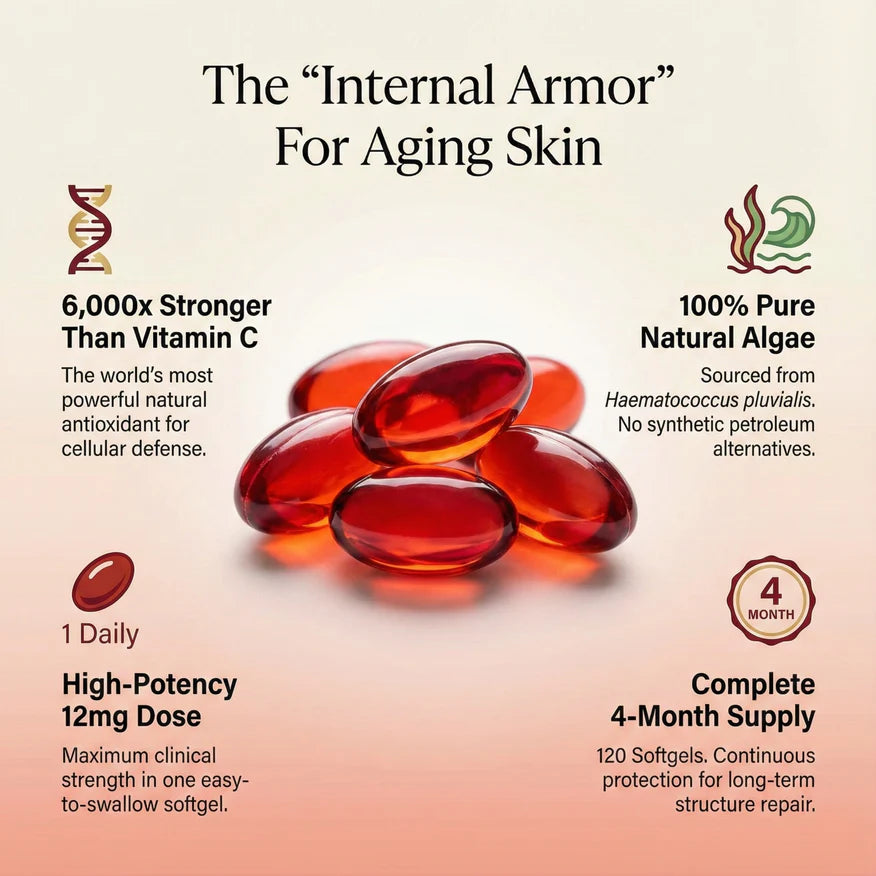 Pure Astaxanthin Softgels